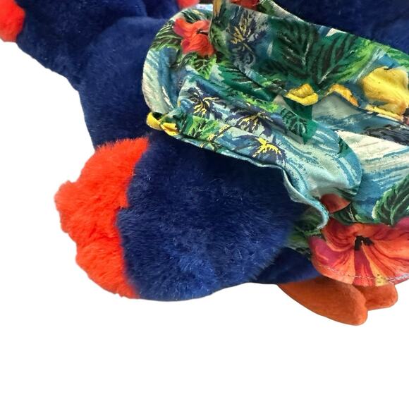 Vtg Rockin' Boogie Birds Blue Stuffed Toucan Plush Sings Dance Animated 2001 - Picture 3 of 10